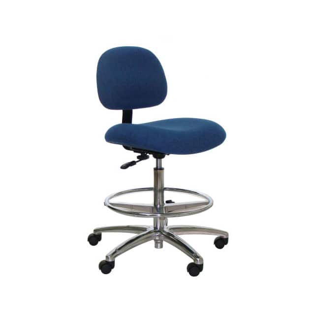 AL10-F BLACK-351 HEAVY DUTY FABRIC STOOL W/FOOT R
