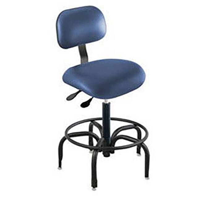 ETS-H-HG-P28542 ROYAL MANAGER STOOL W/BLACK BASE, 25"-