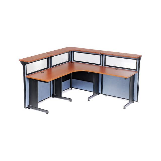 694908WCB 80"W X 80"D X 44"H L-SHAPED RECE