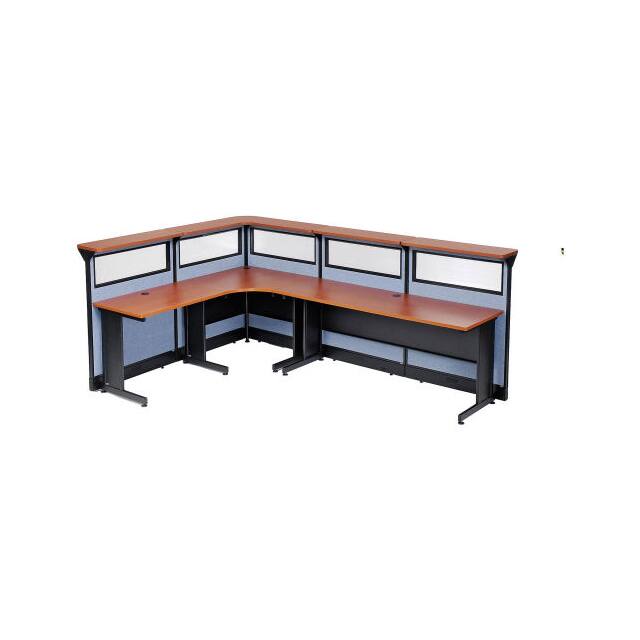 694924WNCB 116"W X 80"D X 46"H L-SHAPED REC