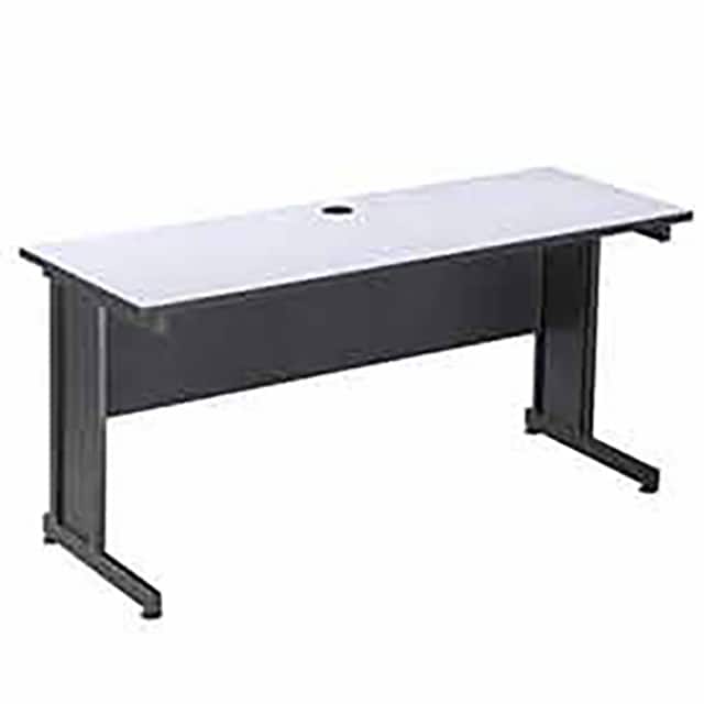 240345GY 60"W DESK, GRAY FINISH TOP