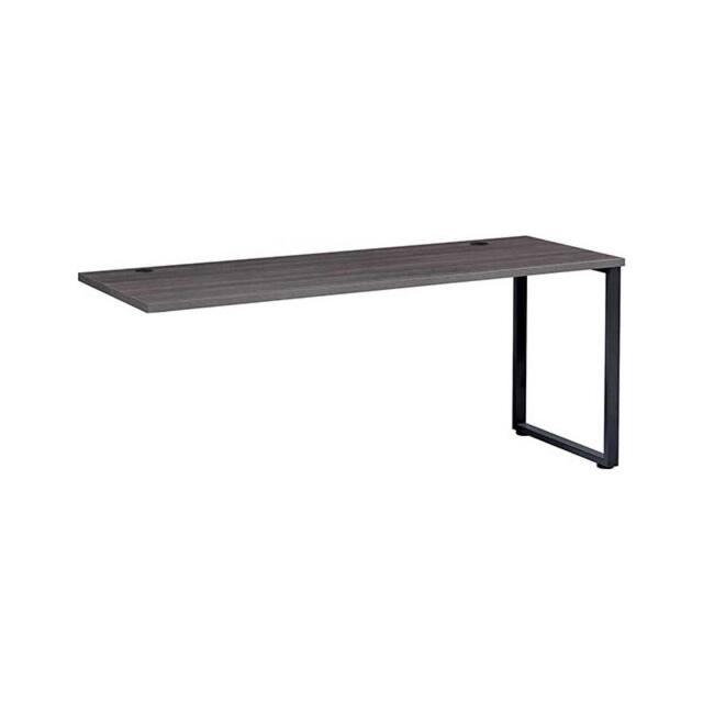 695606 OPEN PLAN RETURN DESK, CHARCOAL