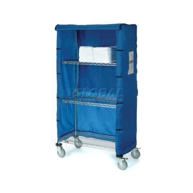 436921 36"L X 18"W X 80"H CHROME WIRE L