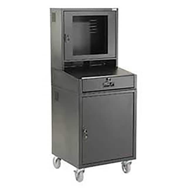 239115BK MOBILE SECURITY LCD COMPUTER CAB