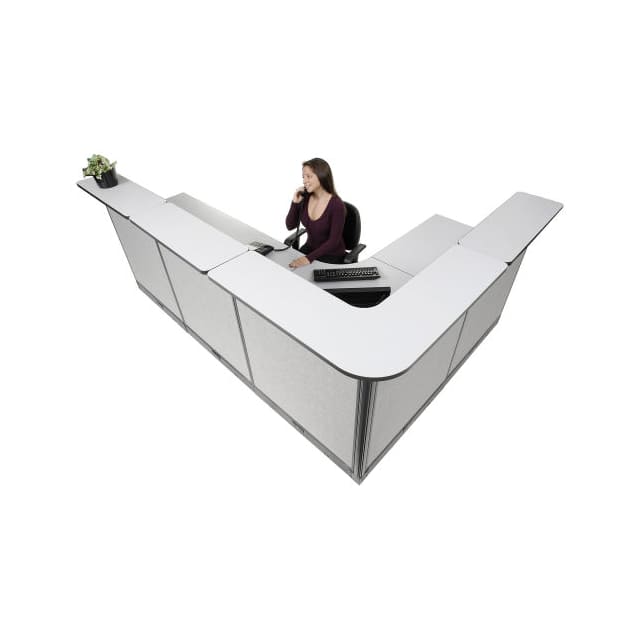249011EGG 116"W X 80"D X 46"H L-SHAPED ELE
