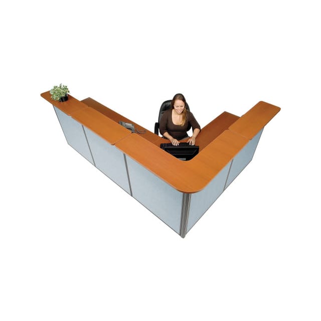 249011CB 116"W X 80"D X 44"H L-SHAPED REC
