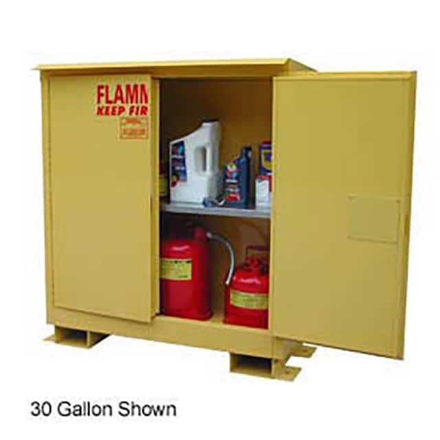 A145WP1-YEL WEATHERPROOF FLAMMABLE SAFETY CA