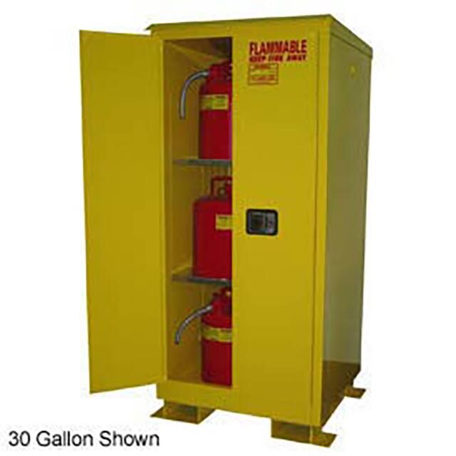 A390WP1-YEL WEATHERPROOF FLAMMABLE SAFETY CA