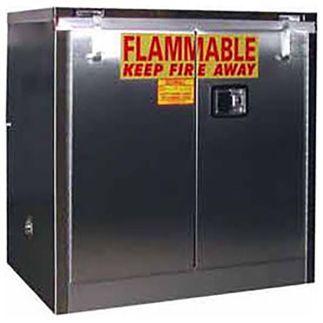 A131-SS 30-GAL. 36"W MANUAL CLOSE, FLAMM