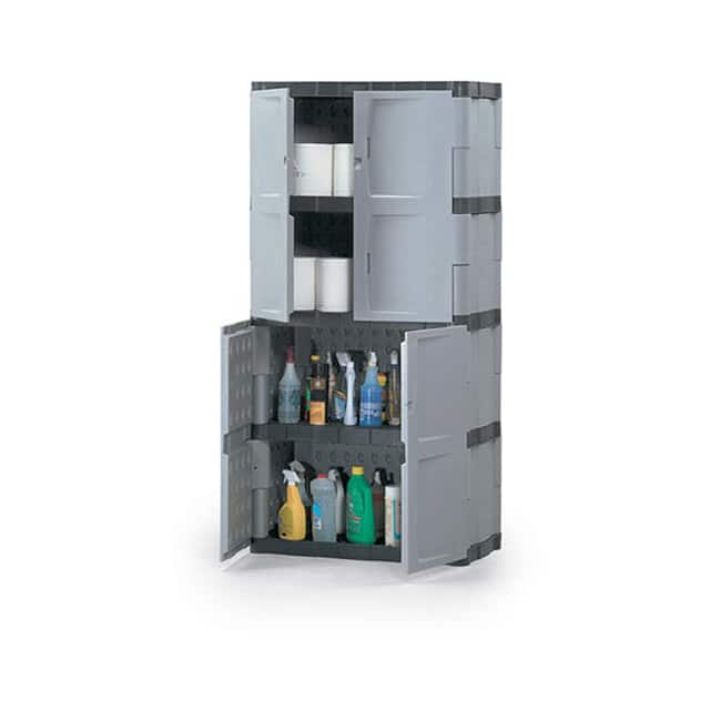 257929 PLASTIC STORAGE CABINET, 36X18X7