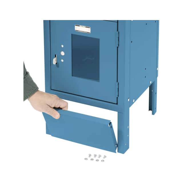 652080BL FRONT BASE FOR 12"WX6"H LOCKER