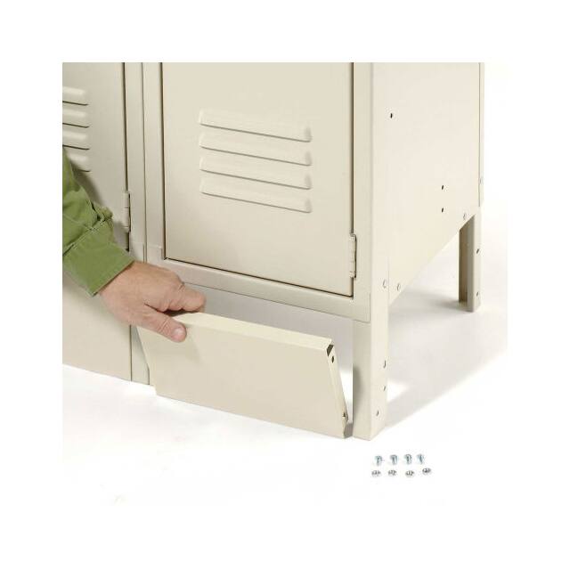 652080TN FRONT BASE FOR 12"WX6"H LOCKER