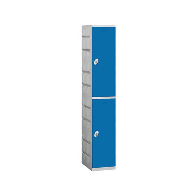 B1352528 SALSBURY PLASTIC LOCKER, DOUBLE