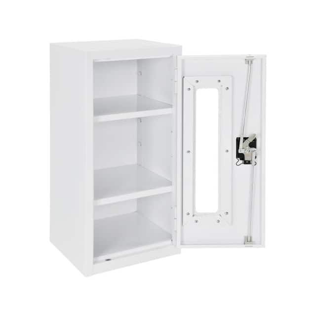 269874CV-WH ASSEMBLED CLEAR VIEW WALL STORAG