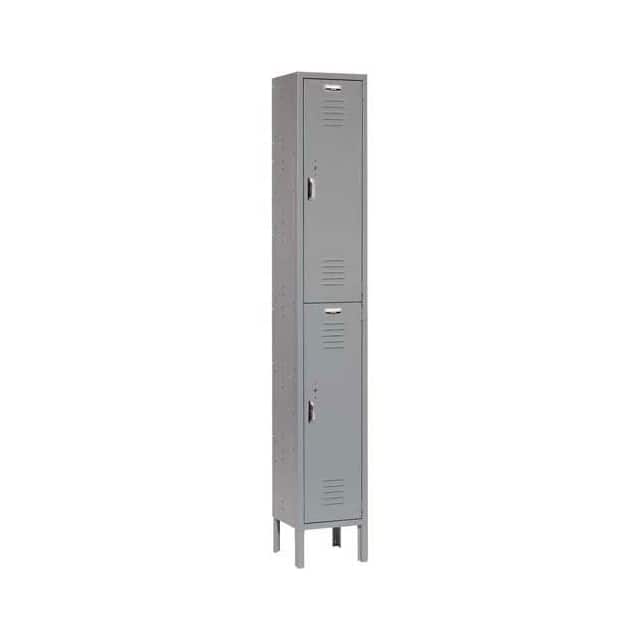 652074GY DOUBLE TIER LOCKER, 12X12X36, 2