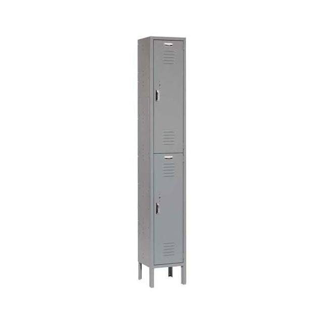 652076GY DOUBLE TIER LOCKER, 12X15X36, 2