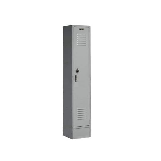 652066GY SINGLE TIER LOCKER, 12X12X72, 1