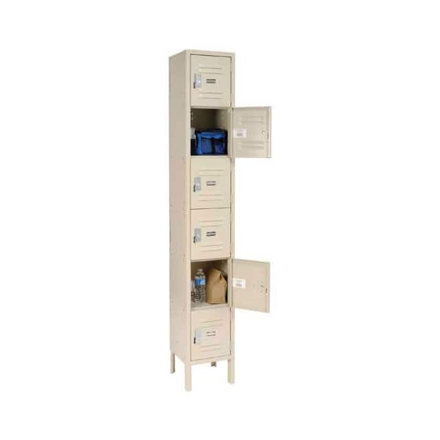652056TN SIX TIER LOCKER, 12X15X12, 6 DOO