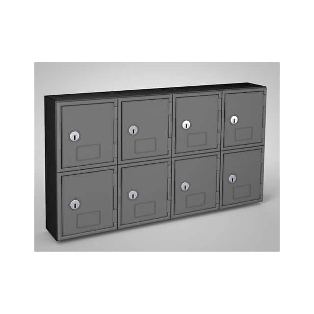 UVQ1052 CELL PHONE LOCKER, 8 DOOR, 22X4X