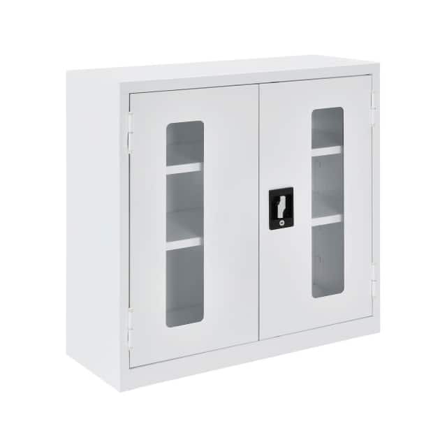 269876CV-WH ASSEMBLED CLEAR VIEW WALL STORAG