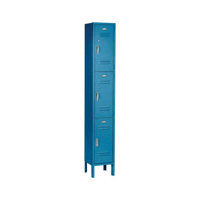 238230BL 3 TIER LOCKER, 12 X 15 X 24, 3 D