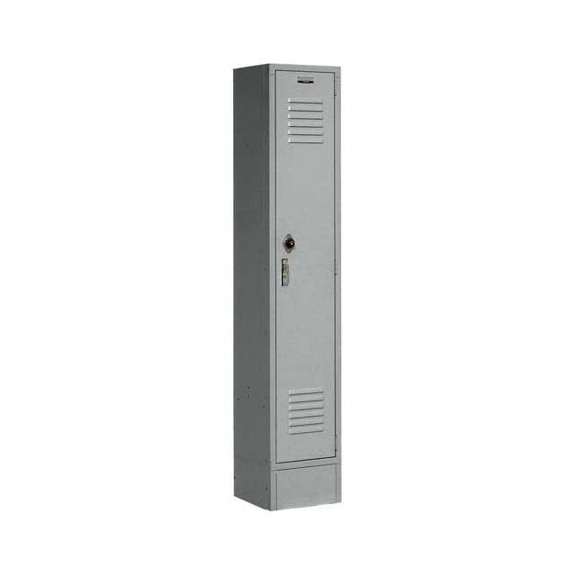 652070GY SINGLE TIER LOCKER, 12X18X72, 1