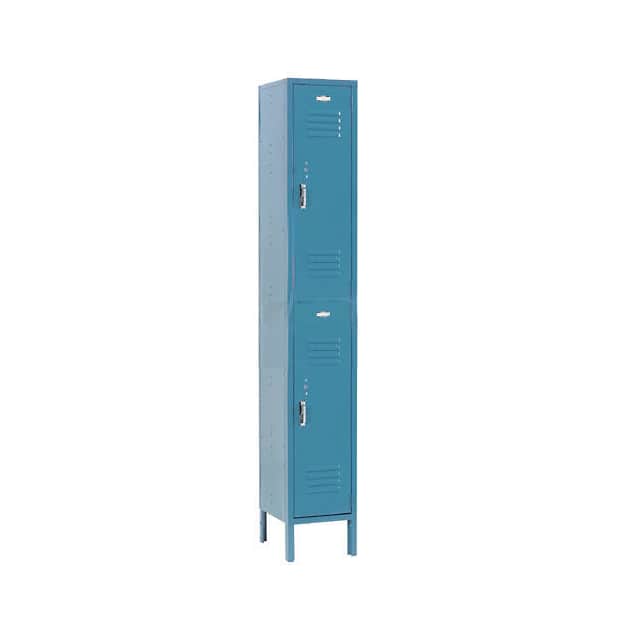 652078BL DOUBLE TIER LOCKER, 2 DOOR, RTA