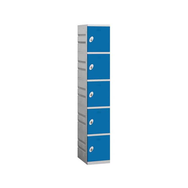 B1352631 SALSBURY PLASTIC LOCKER, FIVE TI