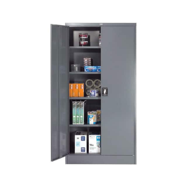 DCR-2K-GRAY UNASSEMBLED STEEL STORAGE CABINE