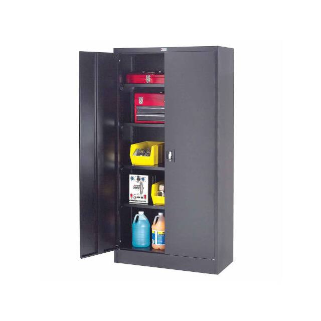 DCR-2K-BLACK UNASSEMBLED STEEL STORAGE CABINE