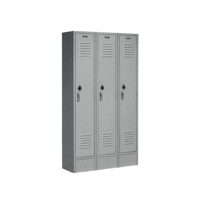 652063GY SINGLE TIER LOCKER, 12X15X60, 3