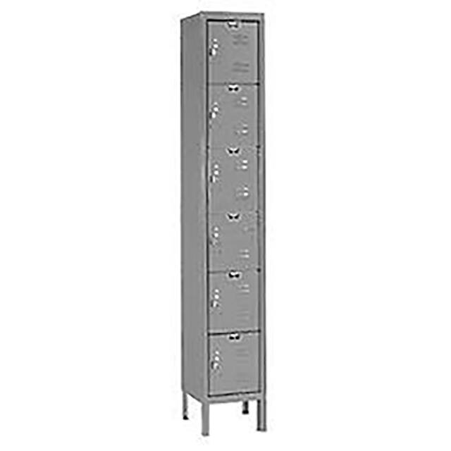 U1258-6A-HG PREMIUM LOCKER SIX TIER 12X15X12