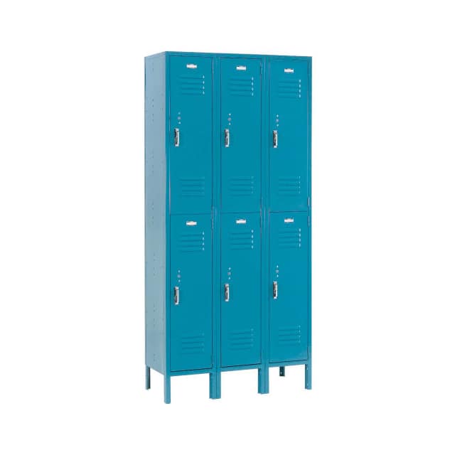 652079BL DOUBLE TIER LOCKER, 12X18X36, 6