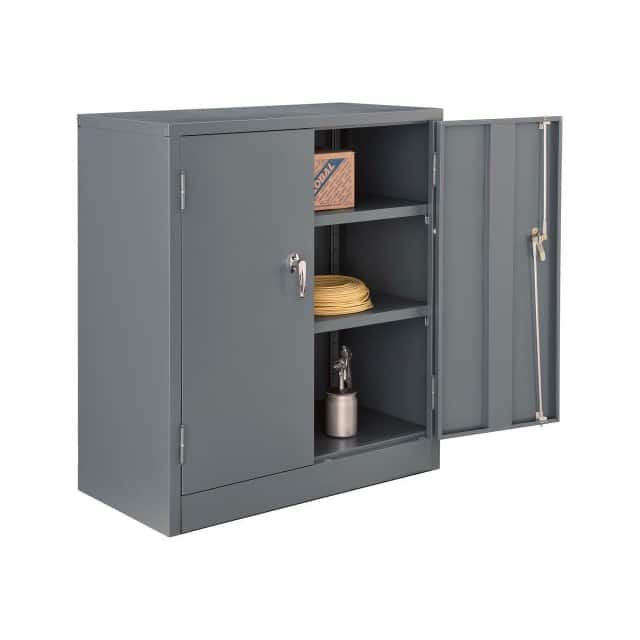 269871GY ASSEMBLED COUNTER HEIGHT CABINET