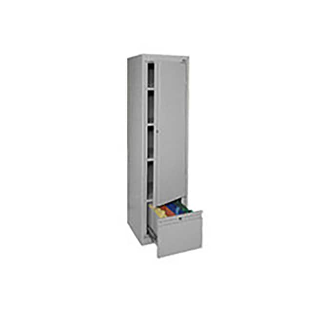 245090GY STORAGE CABINET W/FILE DRAWER, 1