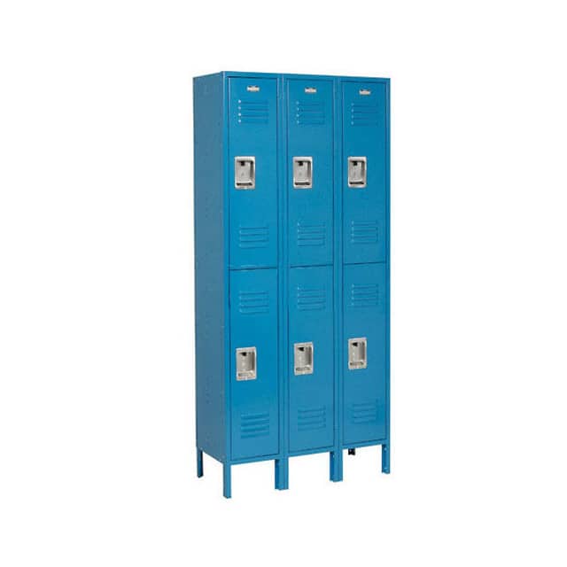 254128BL DOUBLE TIER LOCKER, 12X18X36, 6