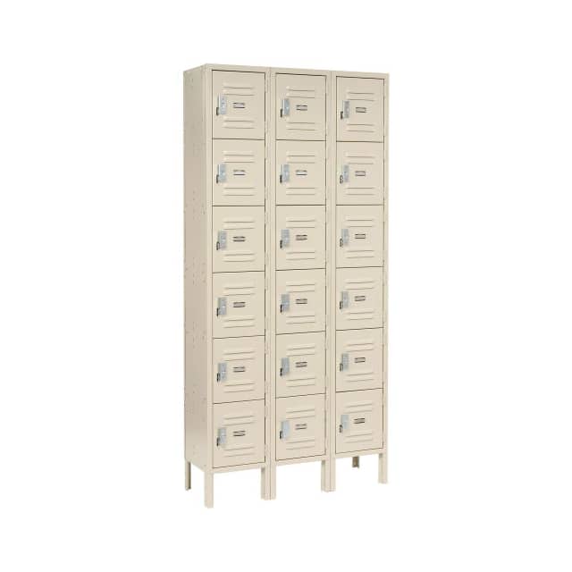 652057TN SIX TIER LOCKER, 12X15X12, 18 DO