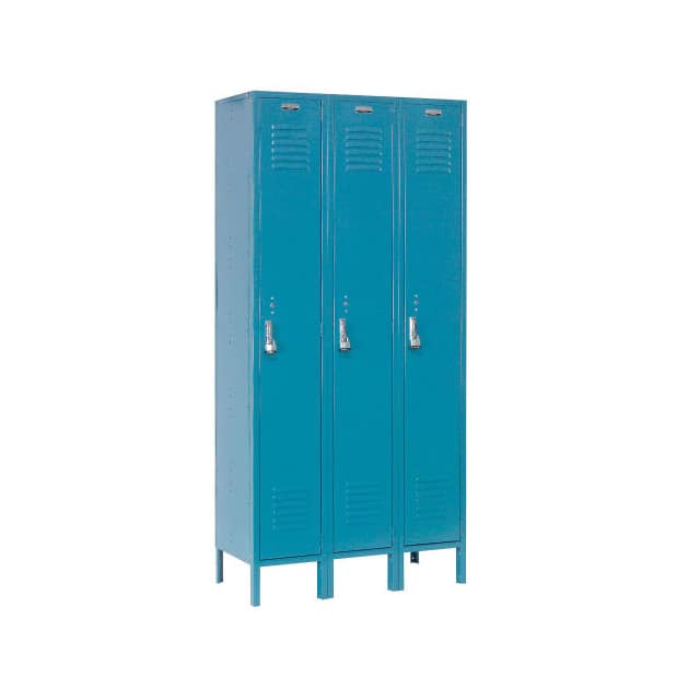 652071BL SINGLE TIER LOCKER, 12X18X72, 3