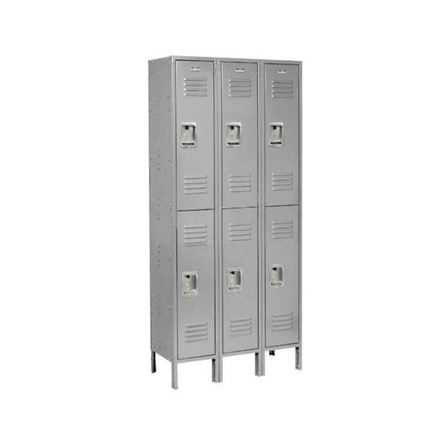 254126GY DOUBLE TIER LOCKER, 12X15X36, 6