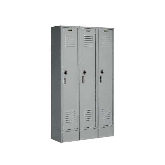 652073GY SINGLE TIER LOCKER, 15X18X72, 3