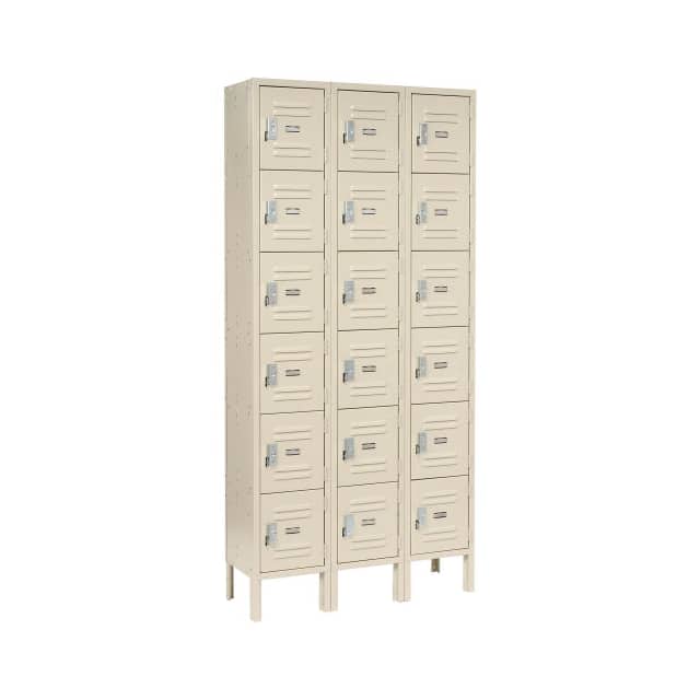 652055TN SIX TIER LOCKER, 12X12X12, 18 DO