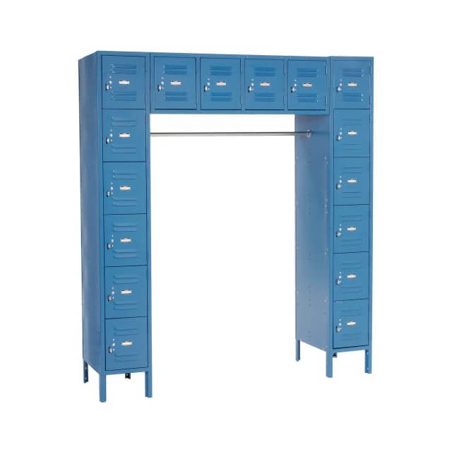 238232BL 16 PERSON LOCKER, 12 X18X12, REA