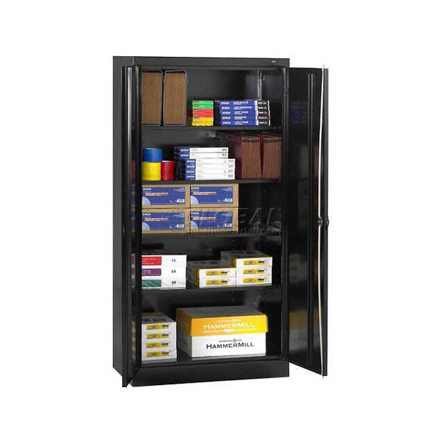 1470RH-BLK STANDARD STORAGE CABINET, 36"W X