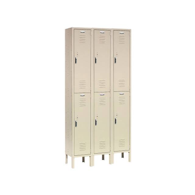 652175TN DOUBLE TIER LOCKER, 12X12X36 6 D
