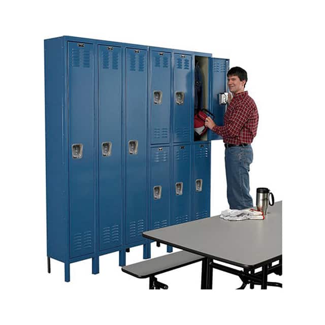 U3258-2A-MB PREMIUM 2-TIER STEEL LOCKER, 12X