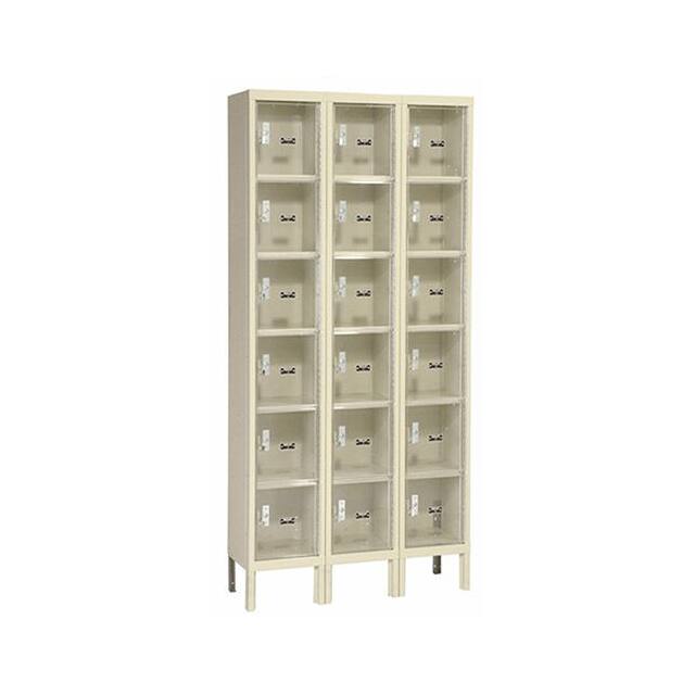 USVP3258-6A-PT SAFETY VIEW PLUS 6-TIER LOCKER,