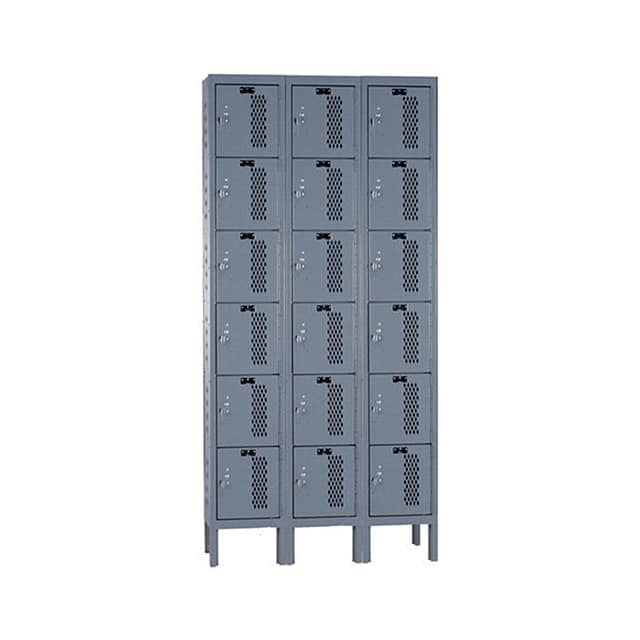 U3288-6HDV-HG HEAVY-DUTY VENTILATED 6-TIER LOC
