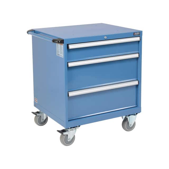 298446BL-Kit 3 DRAWERS MOBILE MODULAR DRAWER