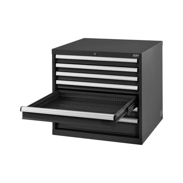 493360BK MODULAR 7 DRAWER CABINET W/LOCK,