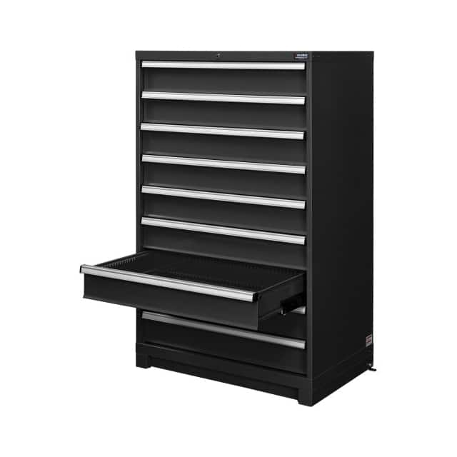 298450BK MODULAR 9 DRAWER CABINET W/LOCK,